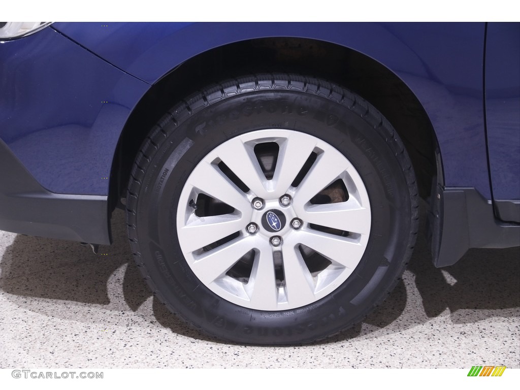 2017 Outback 2.5i Premium - Lapis Blue Pearl / Warm Ivory photo #20