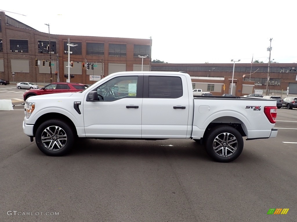 Oxford White 2022 Ford F150 STX SuperCrew 4x4 Exterior Photo #144520602