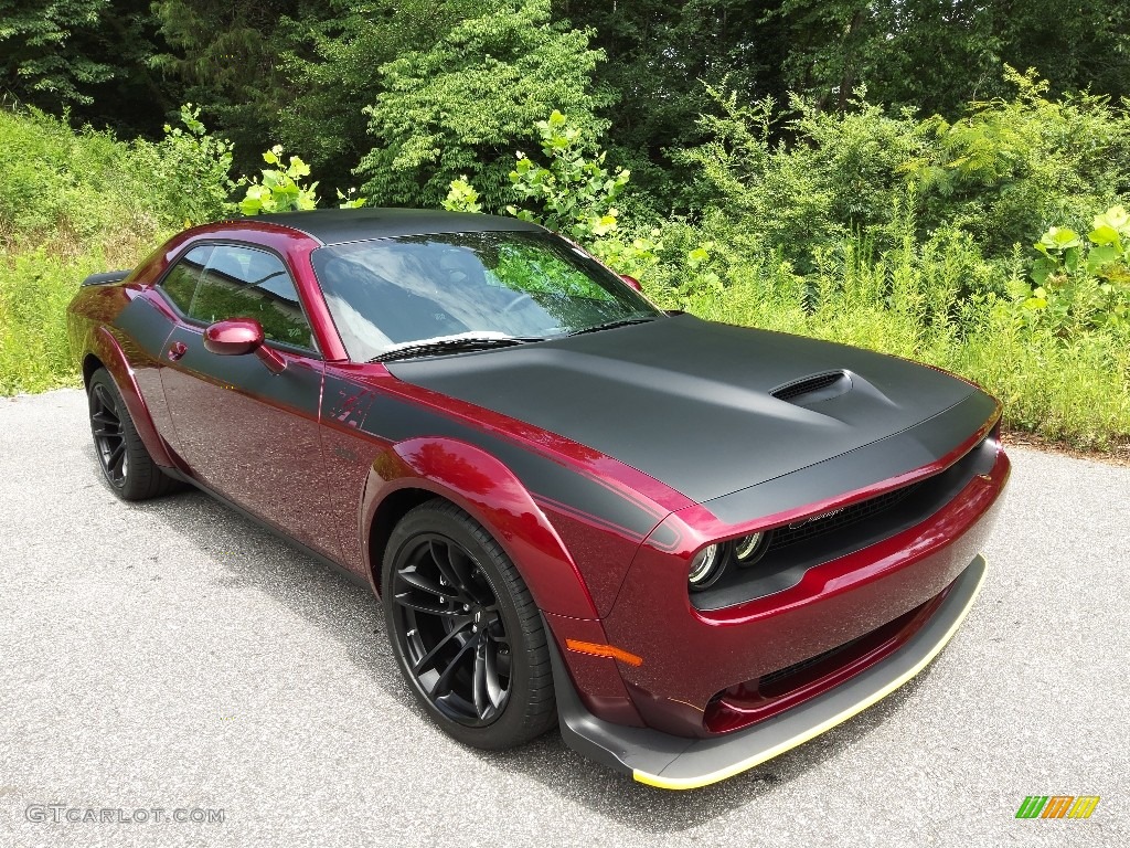 Octane Red Pearl 2022 Dodge Challenger R/T Scat Pack Widebody Exterior Photo #144520932