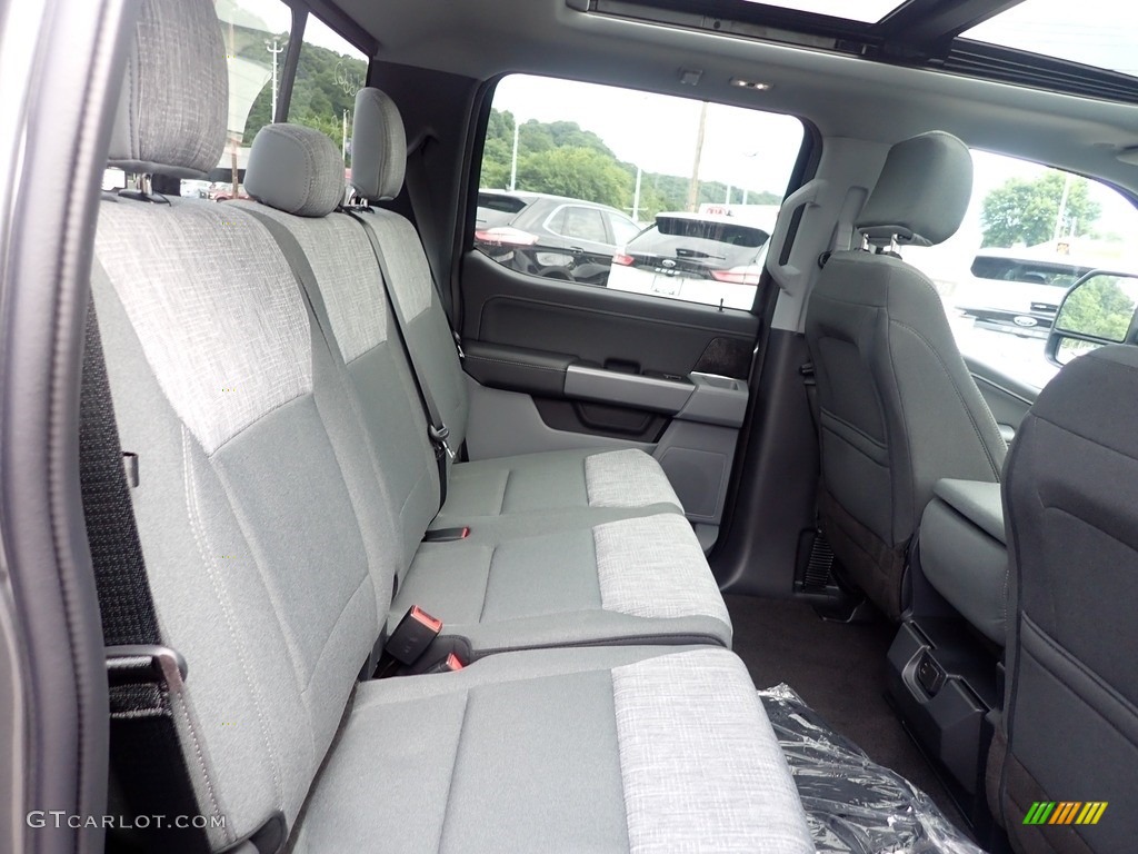 Medium Dark Slate Interior 2022 Ford F150 XLT SuperCrew 4x4 Photo #144521107