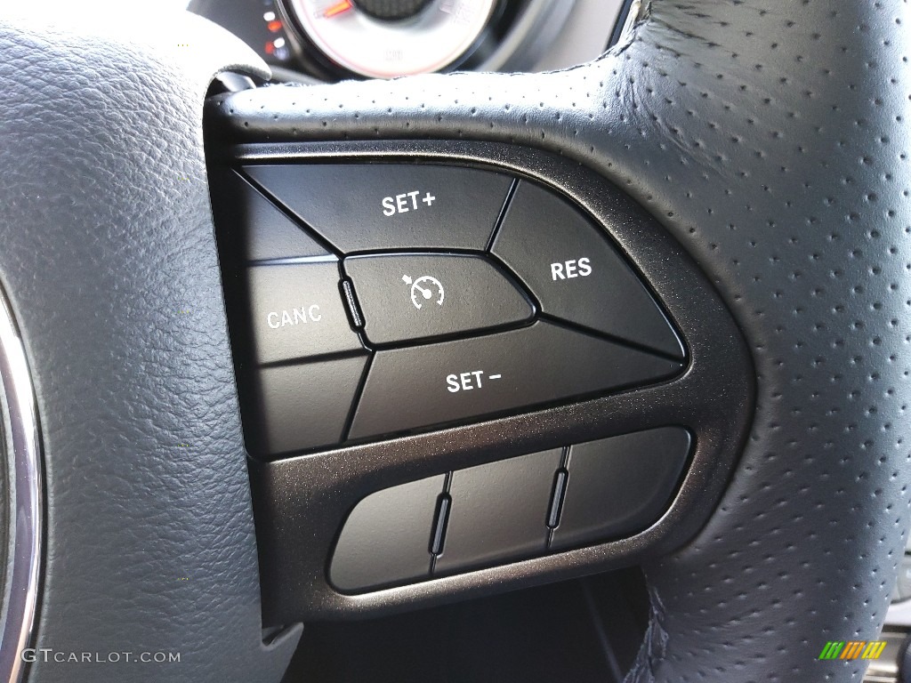 2022 Dodge Challenger R/T Scat Pack Widebody Black Steering Wheel Photo #144521245
