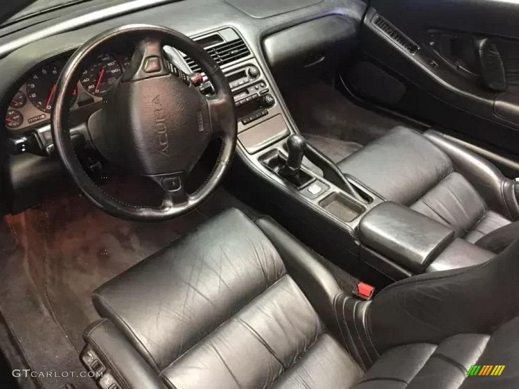 Black Interior 1997 Acura NSX T Photo #144521780