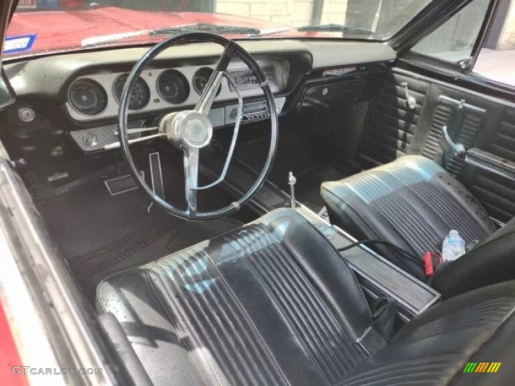 Black Interior 1964 Pontiac GTO Sports Coupe Photo #144522137