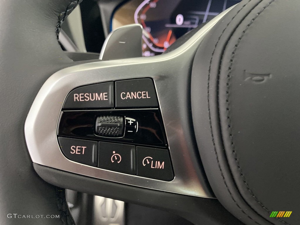 2022 BMW 4 Series 430i Gran Coupe Black Steering Wheel Photo #144523132