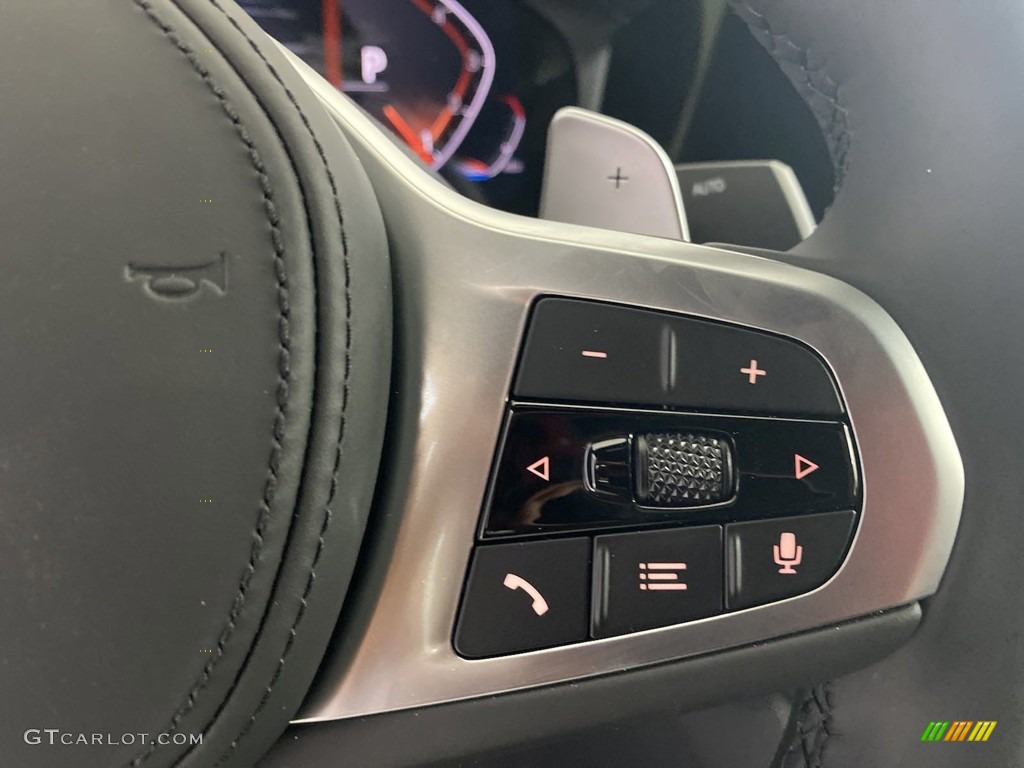 2022 BMW 4 Series 430i Gran Coupe Black Steering Wheel Photo #144523150