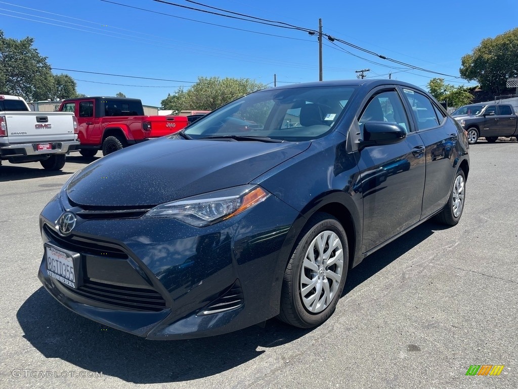 2019 Corolla LE - Galactic Aqua Mica / Ash/Dark Gray photo #1