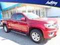 Red Hot 2018 Chevrolet Colorado LT Extended Cab 4x4