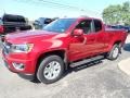 2018 Red Hot Chevrolet Colorado LT Extended Cab 4x4  photo #8
