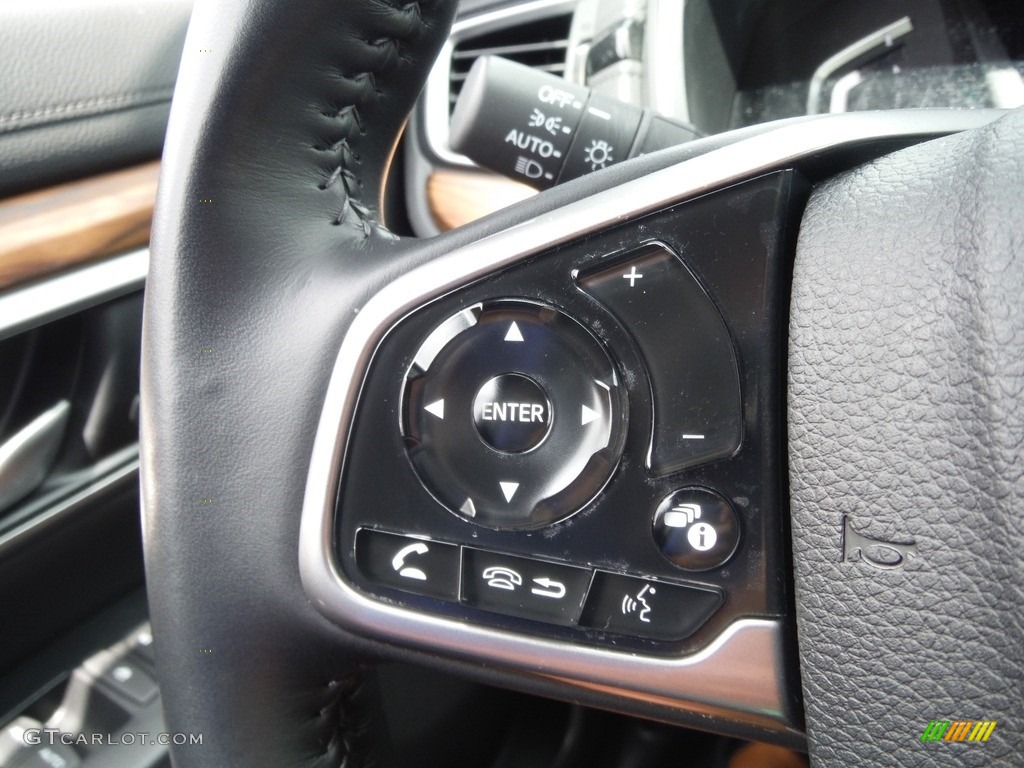 2019 CR-V EX-L AWD - Crystal Black Pearl / Gray photo #27