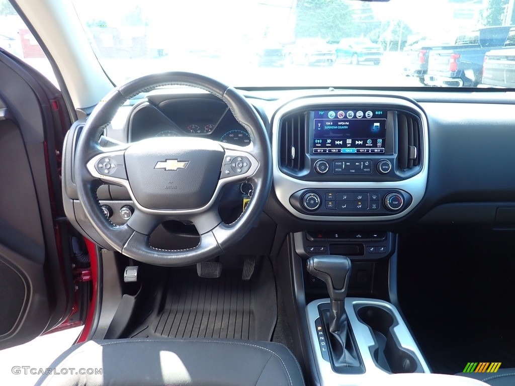 2018 Colorado LT Extended Cab 4x4 - Red Hot / Jet Black photo #13