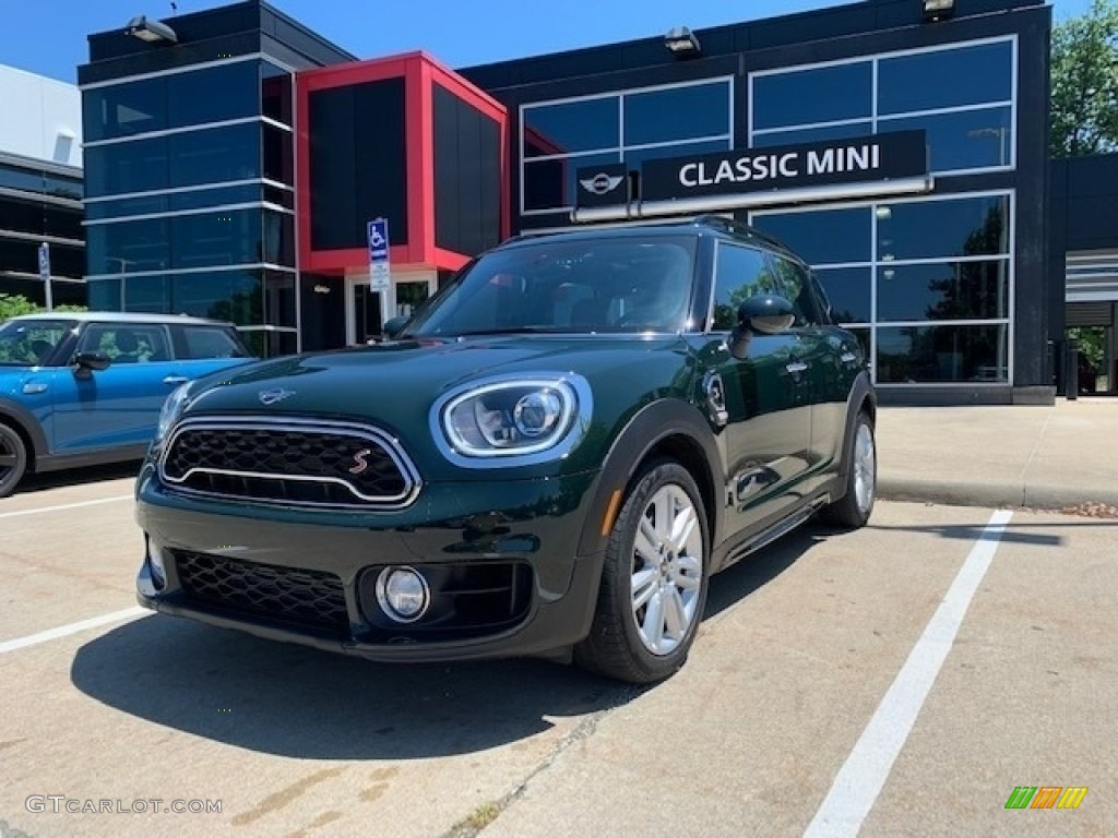 2019 Countryman Cooper S All4 - JCW Rebel Green / Chesterfield British Oak photo #1