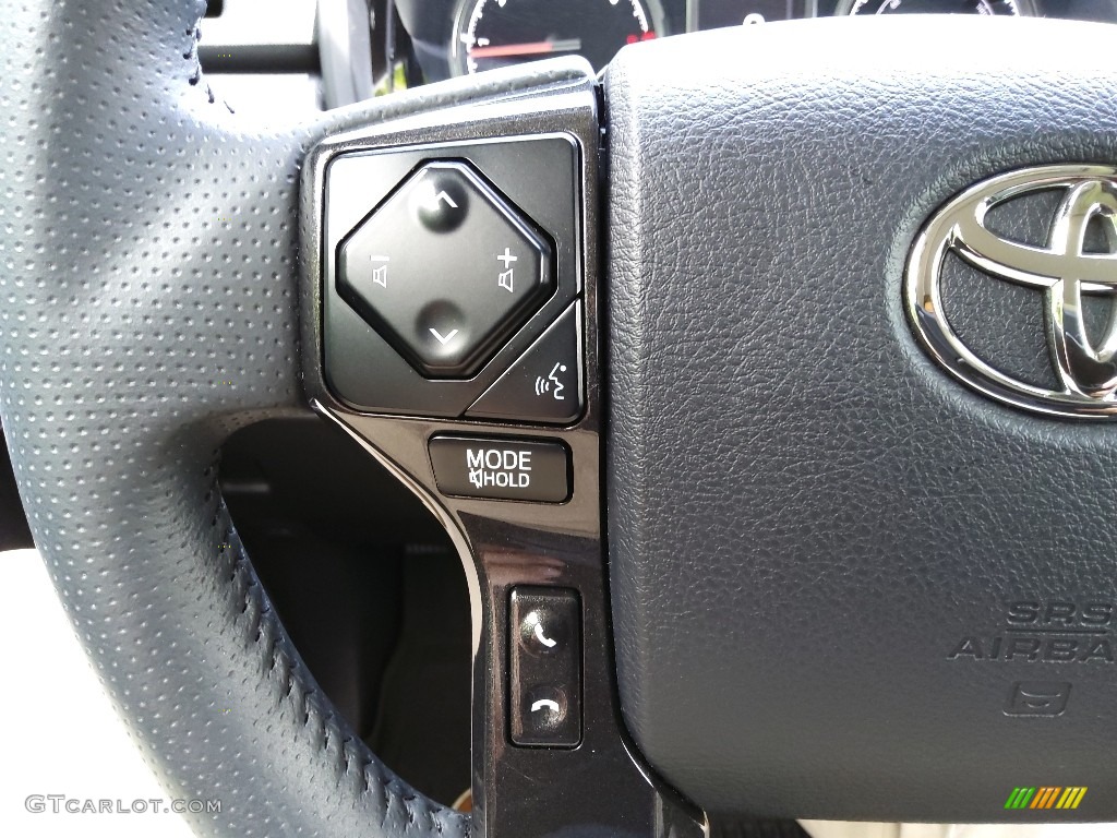 2021 Toyota 4Runner TRD Off Road Premium 4x4 Black Steering Wheel Photo #144525571