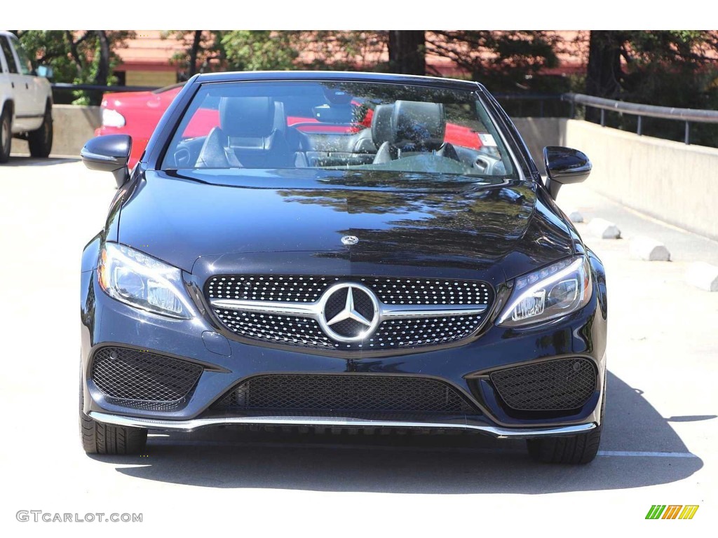 2018 C 300 Cabriolet - Black / Black photo #4