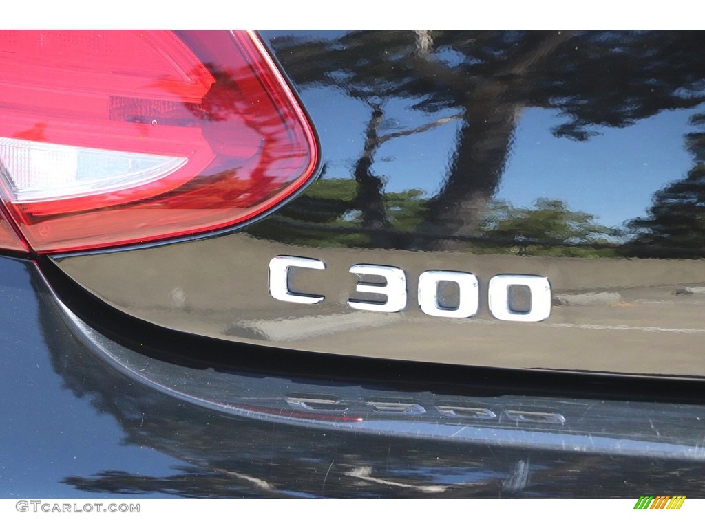2018 C 300 Cabriolet - Black / Black photo #8