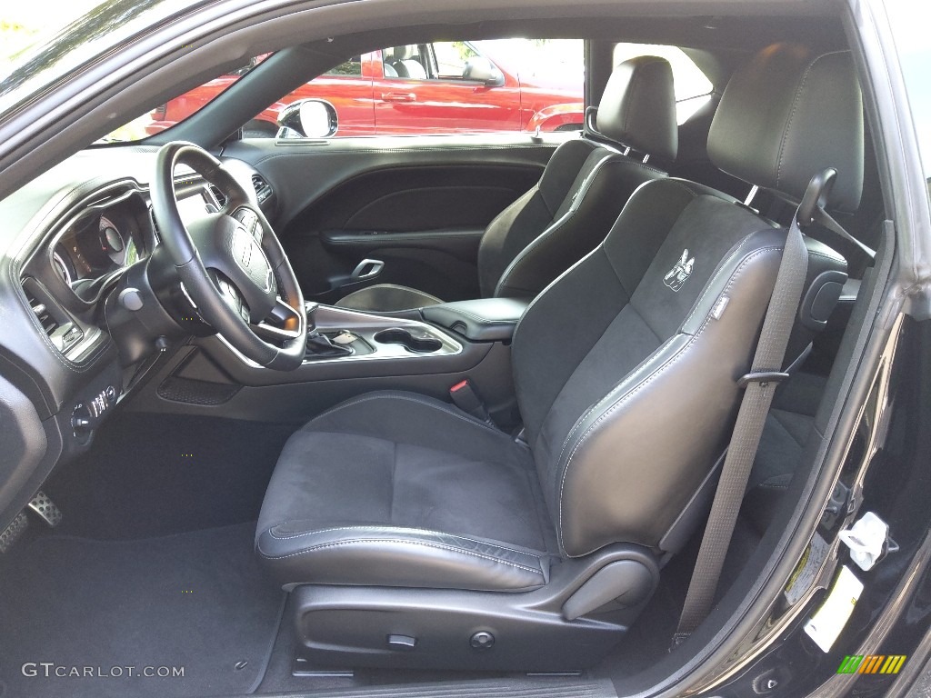 Black Interior 2021 Dodge Challenger R/T Scat Pack Widebody Photo #144526222