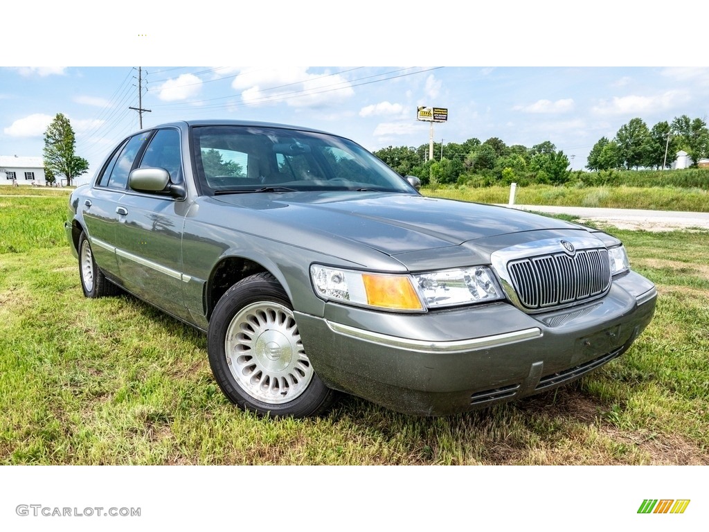 Vibrant White Clearcoat Mercury Grand Marquis