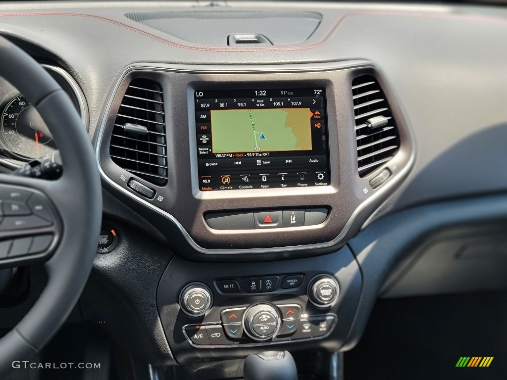 2022 Cherokee Trailhawk 4x4 - Granite Crystal Metallic / Black photo #7