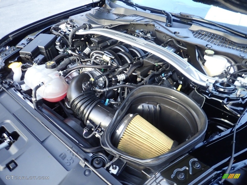 2019 Ford Mustang Bullitt 5.0 Liter DOHC 32-Valve Ti-VCT V8 Engine Photo #144528034