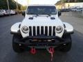 2020 Bright White Jeep Wrangler Unlimited Rubicon 4x4  photo #8