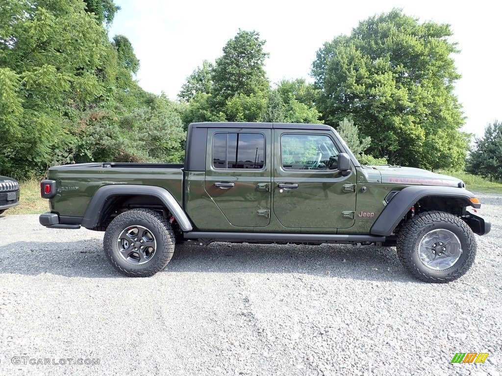 2022 Gladiator Rubicon 4x4 - Sarge Green / Black photo #6