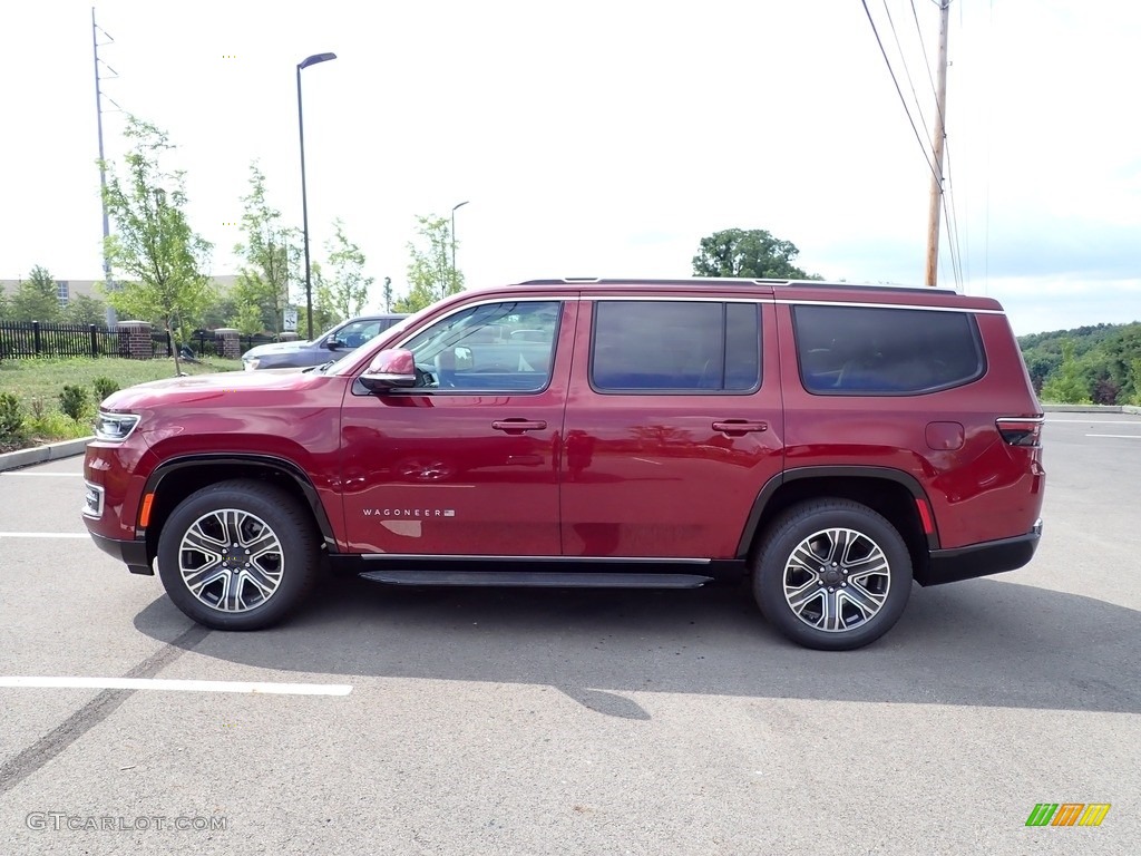 Velvet Red Pearl 2022 Jeep Wagoneer Series III 4x4 Exterior Photo #144528691