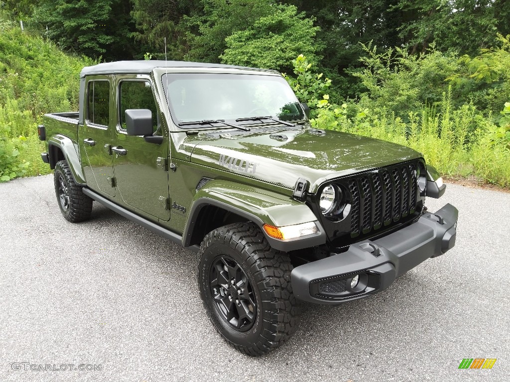 2022 Gladiator Willys Sport 4x4 - Sarge Green / Black photo #4