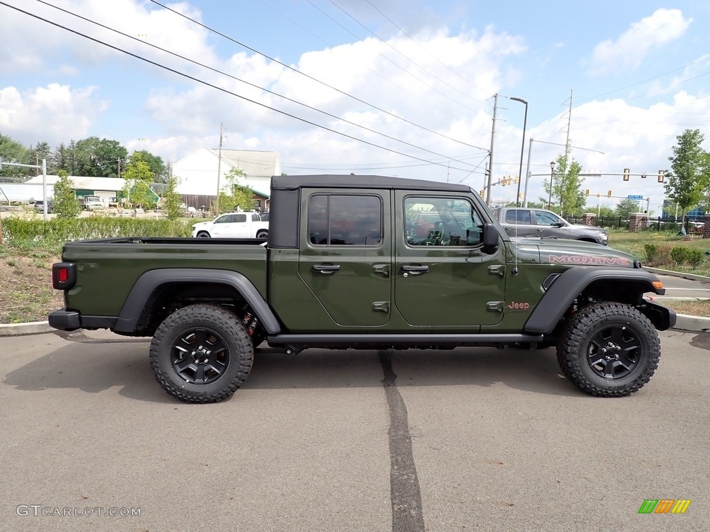 Sarge Green 2022 Jeep Gladiator Mojave 4x4 Exterior Photo #144529270