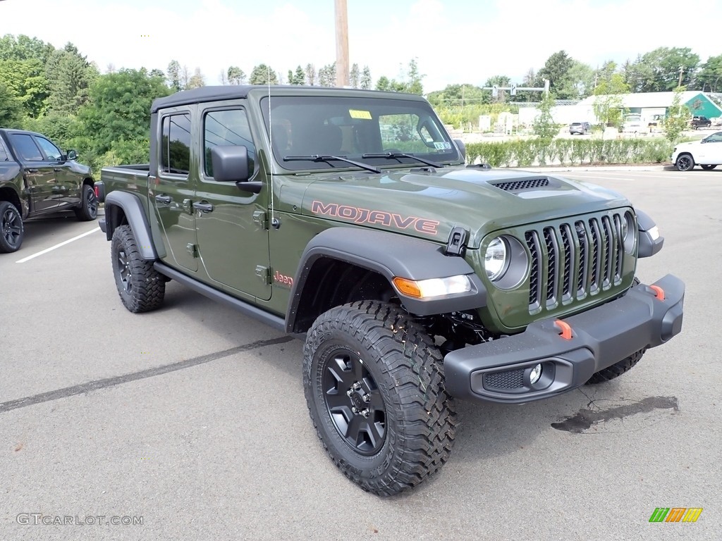 Sarge Green 2022 Jeep Gladiator Mojave 4x4 Exterior Photo #144529297