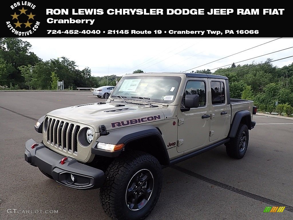 2022 Gladiator Rubicon 4x4 - Gobi / Black photo #1