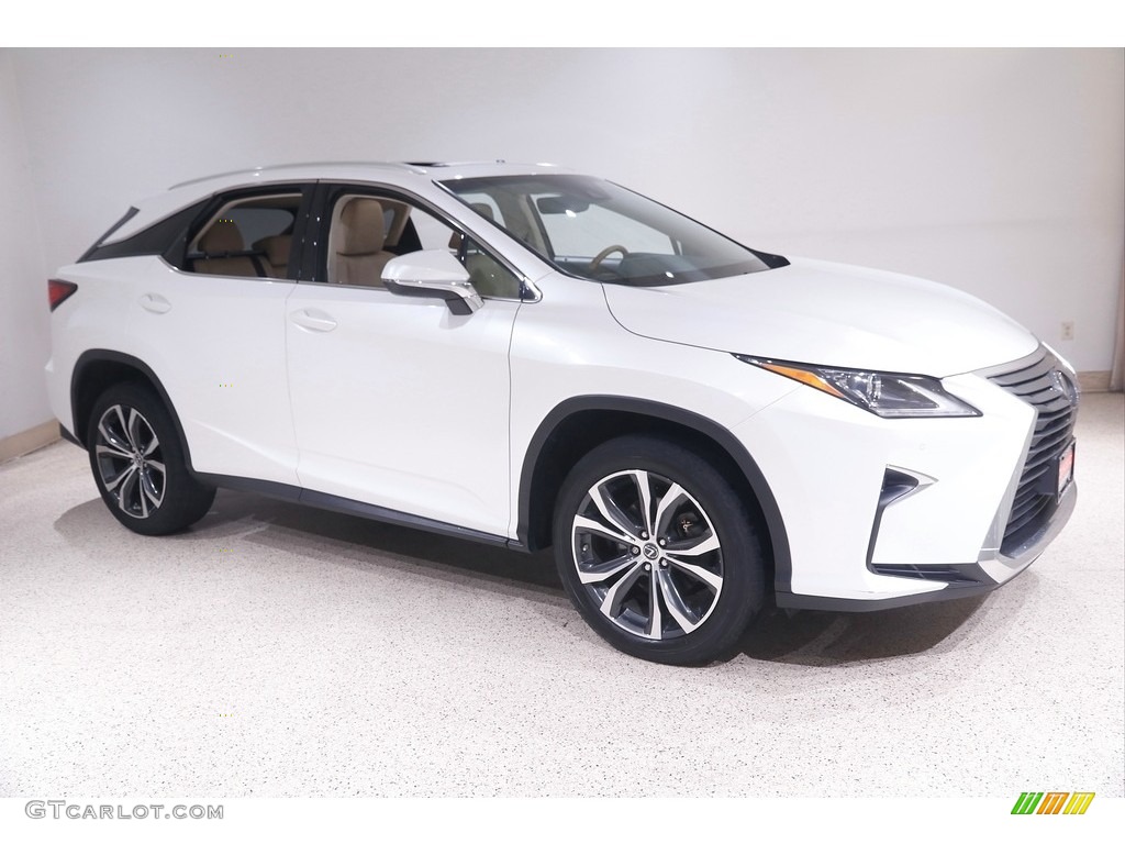 2018 RX 350 AWD - Eminent White Pearl / Parchment photo #1