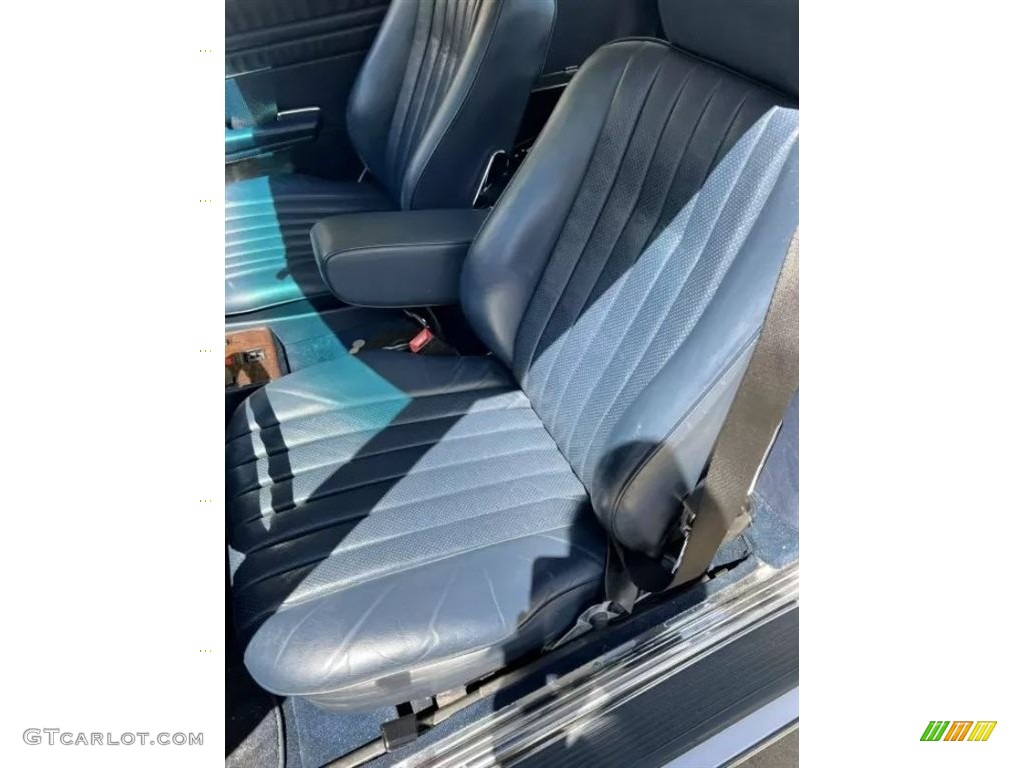1986 SL Class 560 SL Roadster - Arctic White / Blue photo #4
