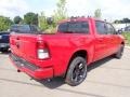 2022 Flame Red Ram 1500 Big Horn Night Edition Crew Cab 4x4  photo #5