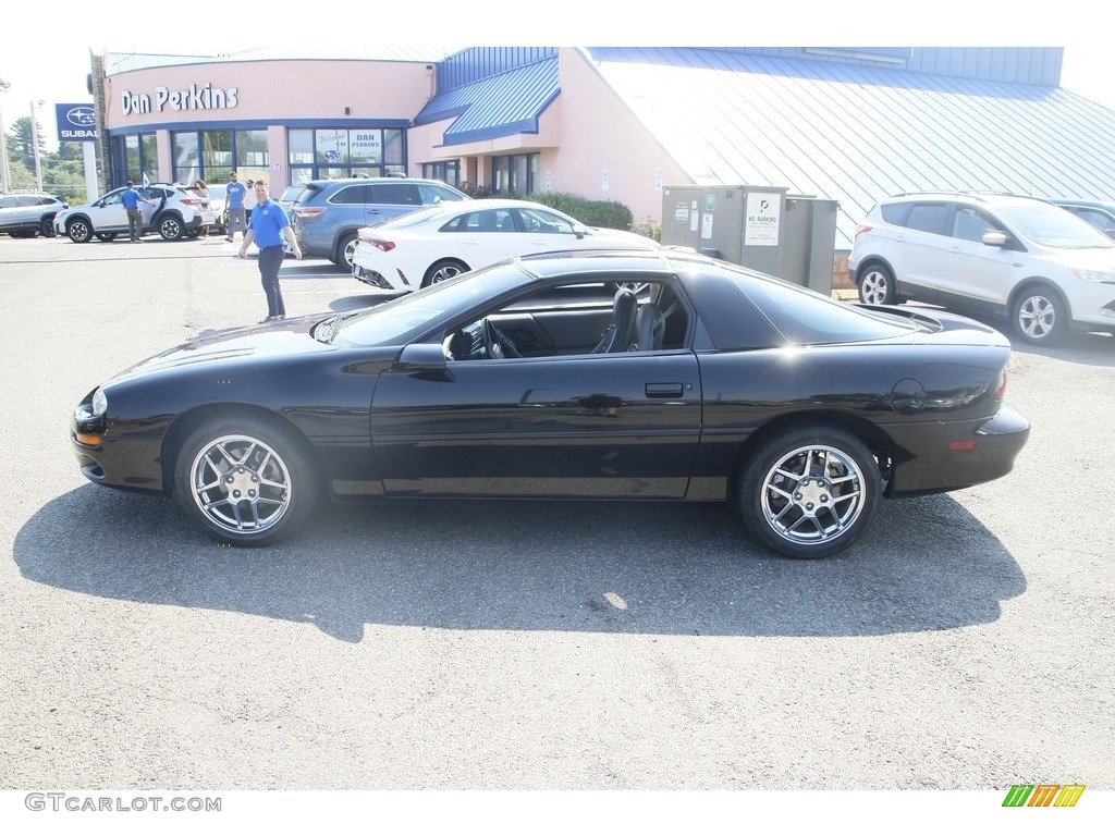 1999 Camaro Z28 Coupe - Black / Dark Gray photo #8