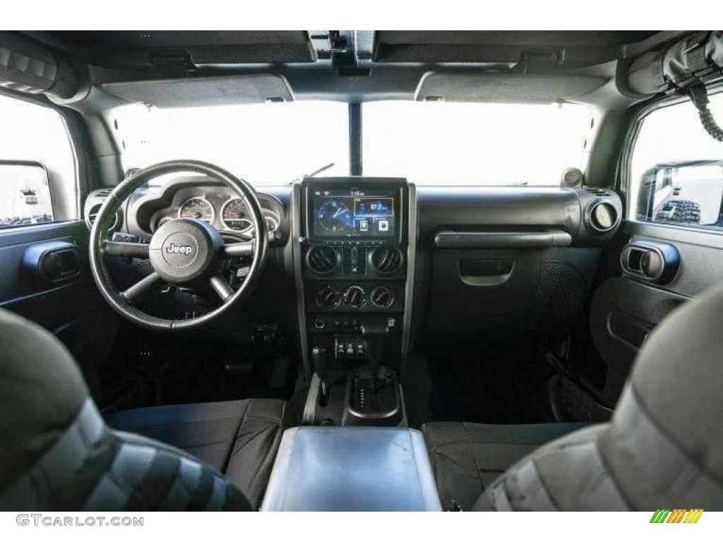 Dark Slate Gray/Med Slate Gray Interior 2008 Jeep Wrangler Unlimited Rubicon Rock Jock 4x4 Photo #144533434