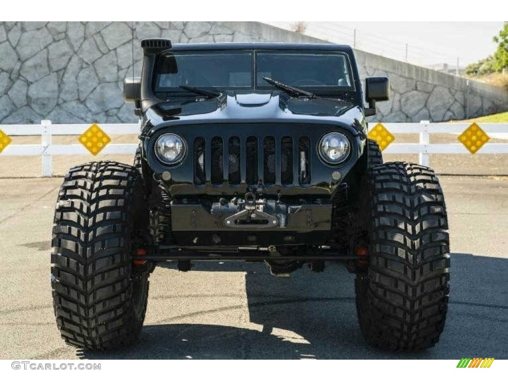 Black 2008 Jeep Wrangler Unlimited Rubicon Rock Jock 4x4 Exterior Photo #144533557