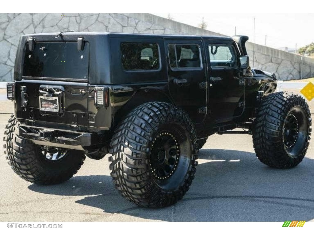 Black 2008 Jeep Wrangler Unlimited Rubicon Rock Jock 4x4 Exterior Photo #144533683