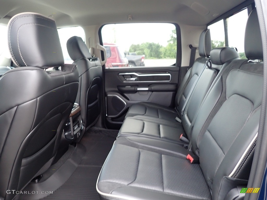 Black Interior 2022 Ram 1500 Laramie Crew Cab 4x4 Photo #144534247