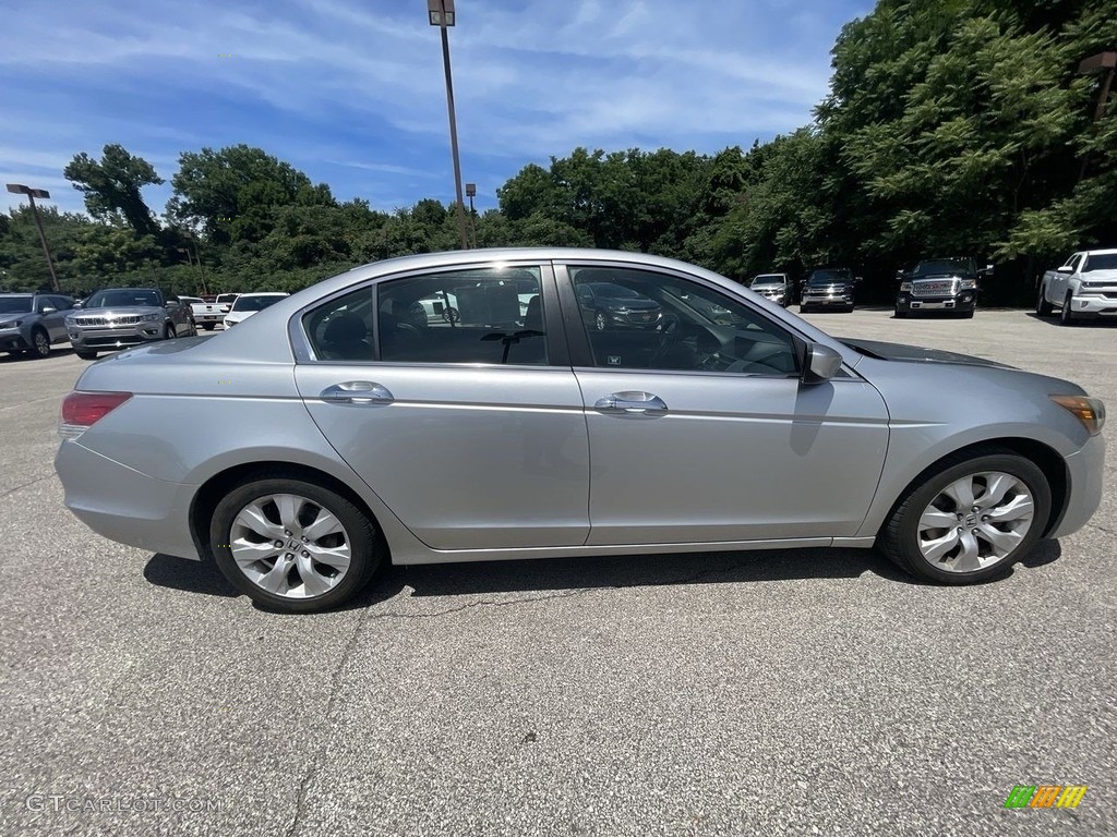 2010 Accord EX-L V6 Sedan - Alabaster Silver Metallic / Black photo #3