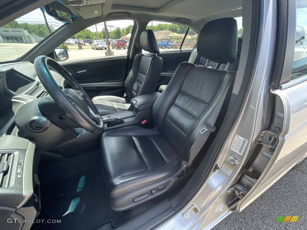 2010 Accord EX-L V6 Sedan - Alabaster Silver Metallic / Black photo #5