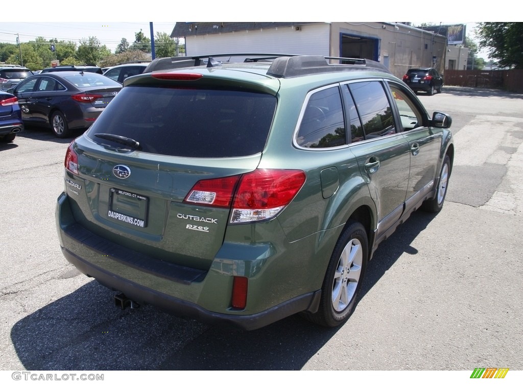 2014 Outback 2.5i Limited - Cypress Green Pearl / Ivory photo #5