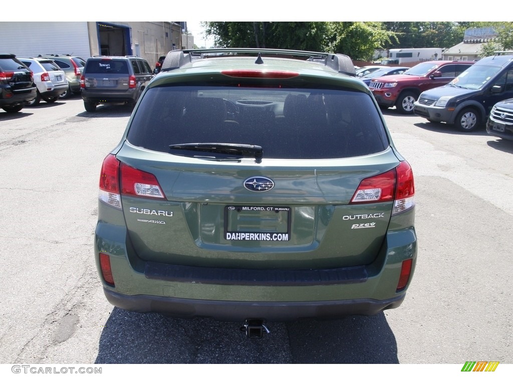 2014 Outback 2.5i Limited - Cypress Green Pearl / Ivory photo #6