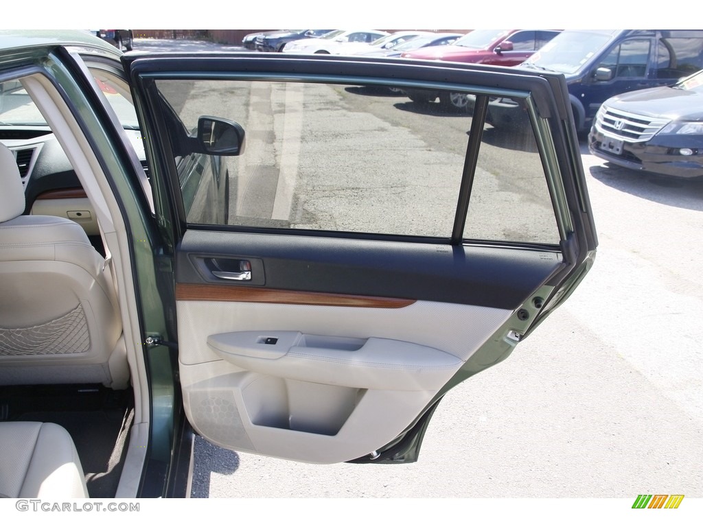 2014 Outback 2.5i Limited - Cypress Green Pearl / Ivory photo #15
