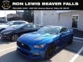 2017 Lightning Blue Ford Mustang GT Coupe #144522441