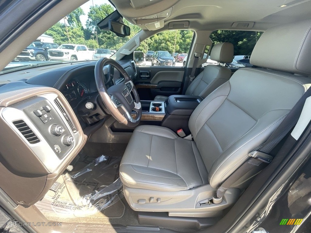 2018 Sierra 1500 SLT Crew Cab 4WD - Dark Slate Metallic / Dark Ash/Jet Black photo #6