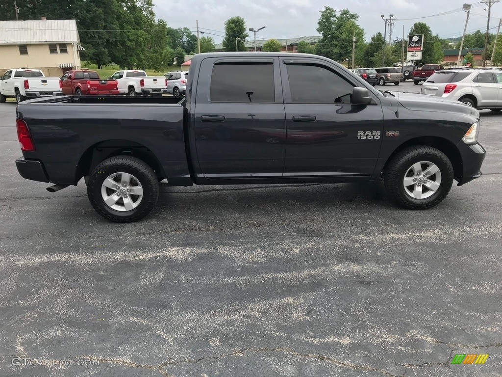 2018 1500 Express Crew Cab 4x4 - Granite Crystal Metallic / Black/Diesel Gray photo #5