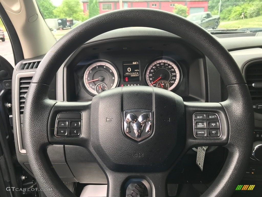 2018 1500 Express Crew Cab 4x4 - Granite Crystal Metallic / Black/Diesel Gray photo #17