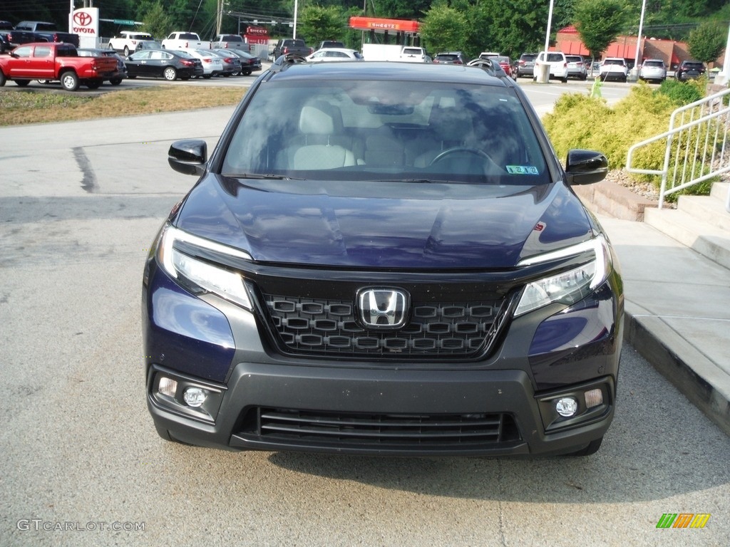 2019 Passport Touring AWD - Obsidian Blue Pearl / Gray photo #13