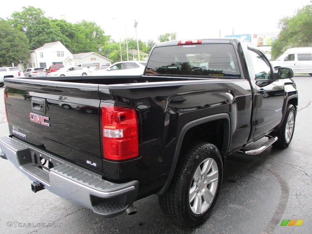 Onyx Black 2014 GMC Sierra 1500 SLE Regular Cab Exterior Photo #144536209