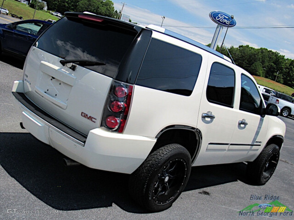 2011 Yukon Denali AWD - White Diamond Tintcoat / Cocoa/Light Cashmere photo #20