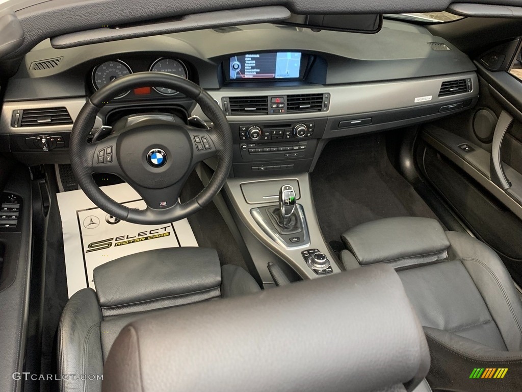 2013 BMW 3 Series 335is Convertible Black Dashboard Photo #144536449